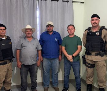 POLÍCIA MILITAR SE REÚNE COM AUTORIDADES PARA O PLANEJAMENTO DA FESTA DO MILHO 2026 EM PAINS