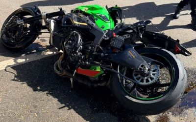 HOMEM MORRE APÓS ACIDENTE ENTRE CARRO E MOTOCICLETA NA BR-262
