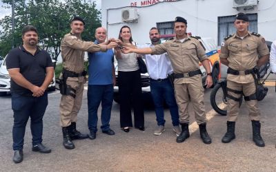 Ministério Público e Prefeitura destinam nova viatura para a Polícia Militar em Arcos