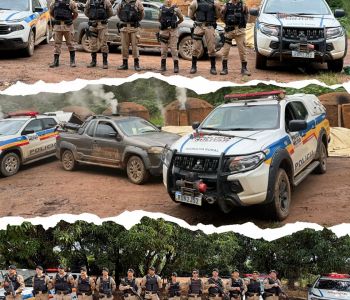 POLÍCIA MILITAR REALIZA OPERAÇÃO NA ZONA RURAL DE TAPIRAÍ