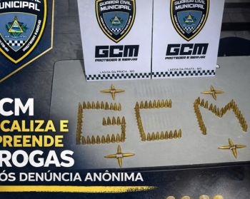 OPERAÇÃO CONJUNTA DA PM E GCM RESULTA EM PRISÃO POR TRÁFICO DE DROGAS E APREENSÃO DE ENTORPECENTES