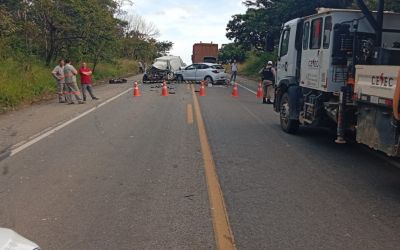ACIDENTE FATAL ENVOLVENDO CINCO VEÍCULOS NA BR-494 EM ITAPECERICA