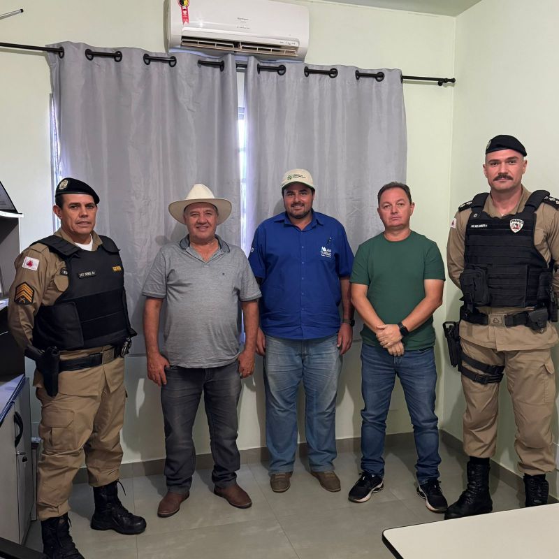 POLÍCIA MILITAR SE REÚNE COM AUTORIDADES PARA O PLANEJAMENTO DA FESTA DO MILHO 2026 EM PAINS