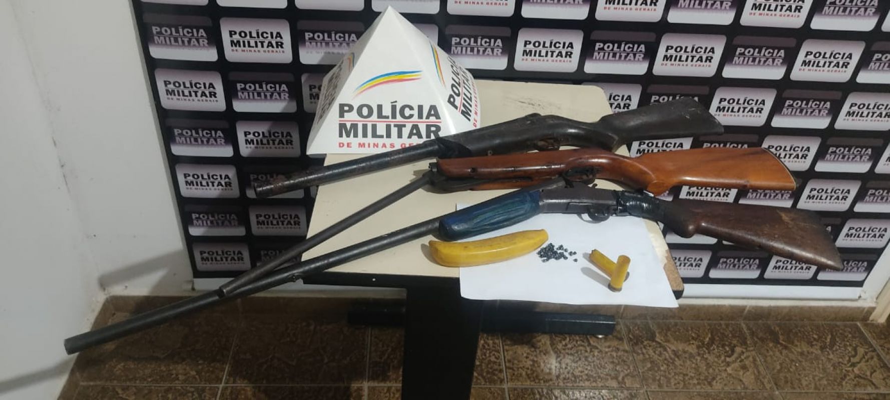 IDOSO É PRESO EM PAINS POR POSSE ILEGAL DE ARMA DE FOGO E MAUS TRATOS