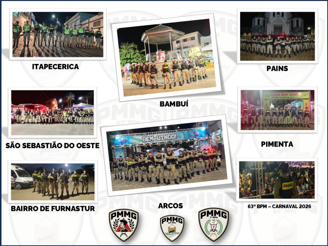 CARNAVAL DA SEGURANÇA: 63º BPM ZERA CRIMES VIOLENTOS E CELEBRA REDUÇÃO HISTÓRICA EM 2026