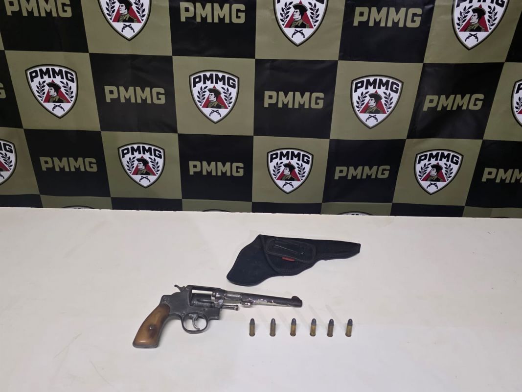 PM APREENDE ARMA DE FOGO NO DISTRITO DE ESTEIOS MUNICÍPIO DE LUZ