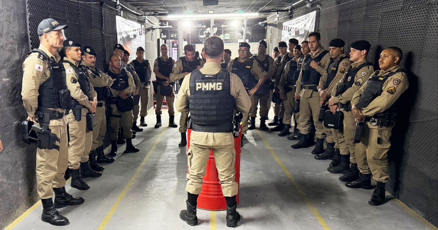 PM de Arcos realiza instrução sobre uso e manuseio da nova pistola Glock