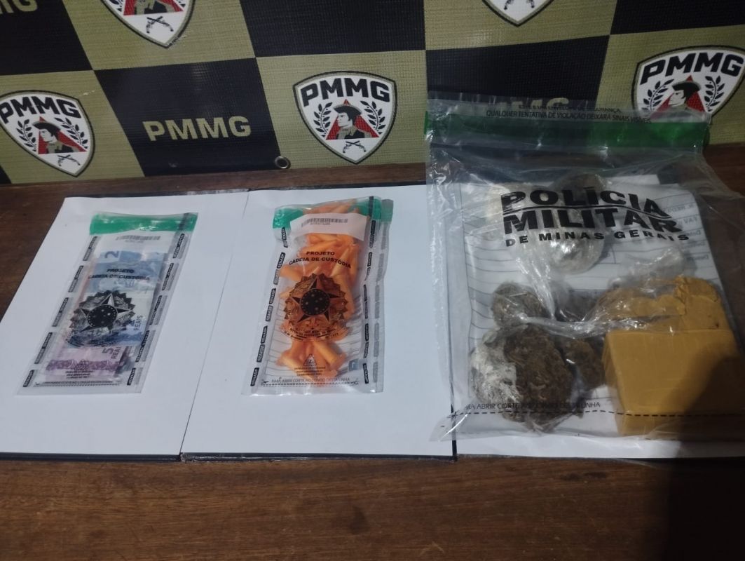 CASAL É PRESO PELA POLÍCIA MILITAR POR TRÁFICO DE DROGAS EM ARCOS