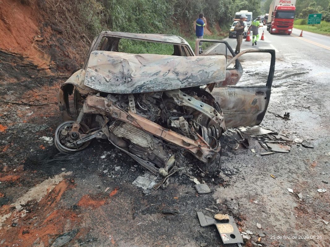 MILITAR DO 63 BPM DE FORMIGA SOFRE ACIDENTE NA MG-050