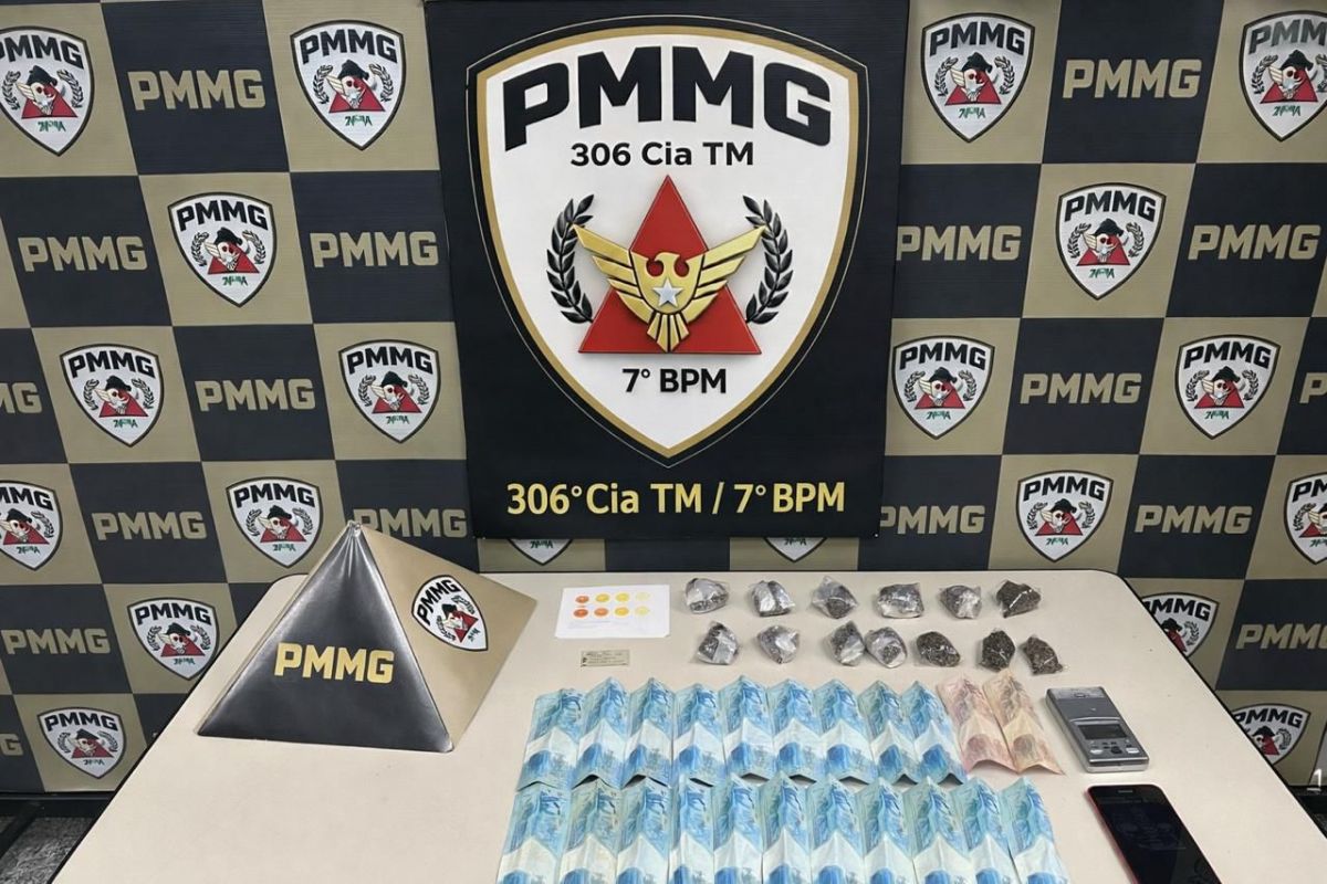 POLÍCIA MILITAR PRENDE AUTOR POR TRÁFICO DE DROGAS EM LAGOA DA PRATA