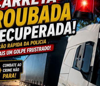 POLÍCIA MILITAR RECUPERA VEÍCULO ROUBADO EM PÁTIO DE POSTO EM CÓRREGO FUNDO