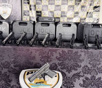 PM de Arcos recebe novas armas para reforço no combate ao crime