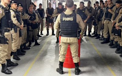 PM de Arcos realiza instrução sobre uso e manuseio da nova pistola Glock